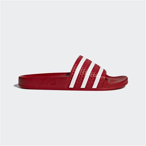 adidas slippers rood sale kinderen